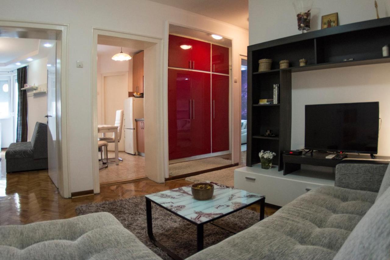 White Night City Center Apartman Belgrad Exterior foto